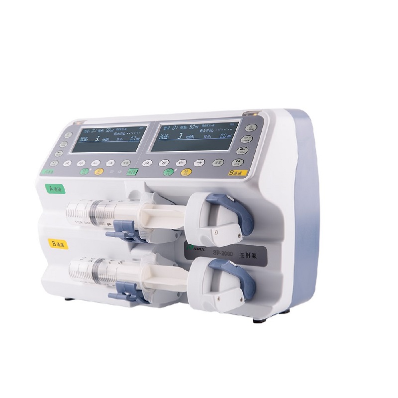 Double Channel Syringe Infusion Pump